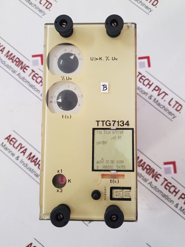 Cee Ttg 7134 Independent Time Relay Ttg 7134 B/9749