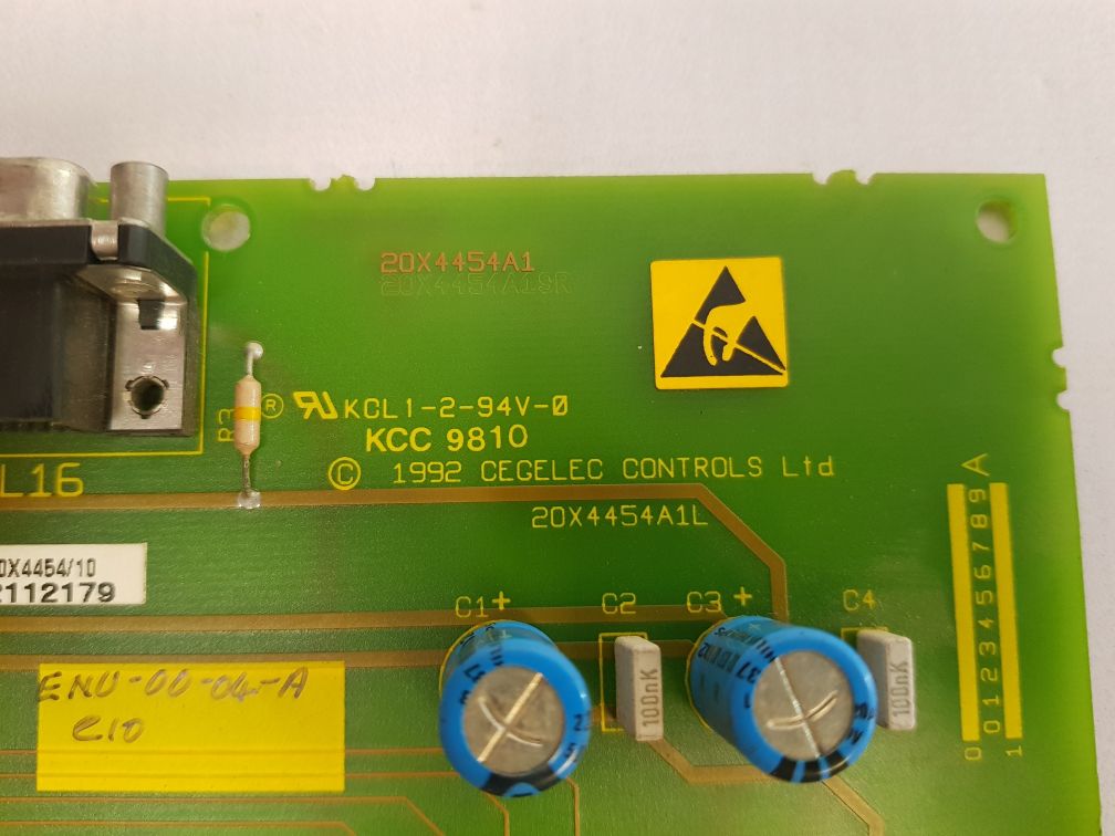 Cegelec 20X4454A2 Pcb Card 94V