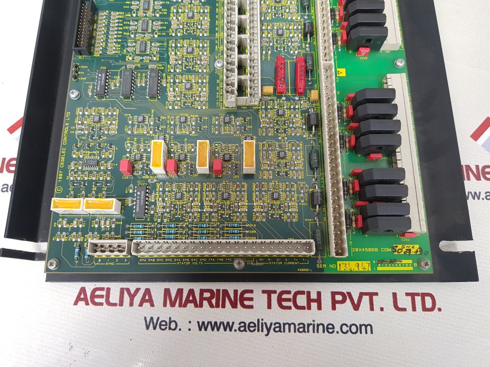 Cegelec Controls 20X4506B Pcb Card Used