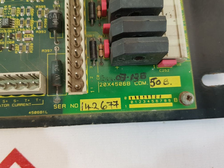 Cegelec Controls 20X4506B Pcb Card Circuit Board 4506B1L