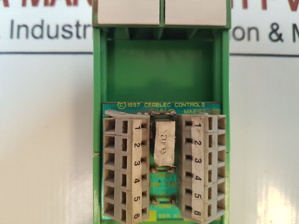 Cegelec Controls Mae97-03 Terminal Module