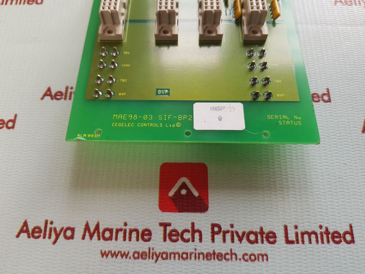 Cegelec Mae98-03 Circuit Board