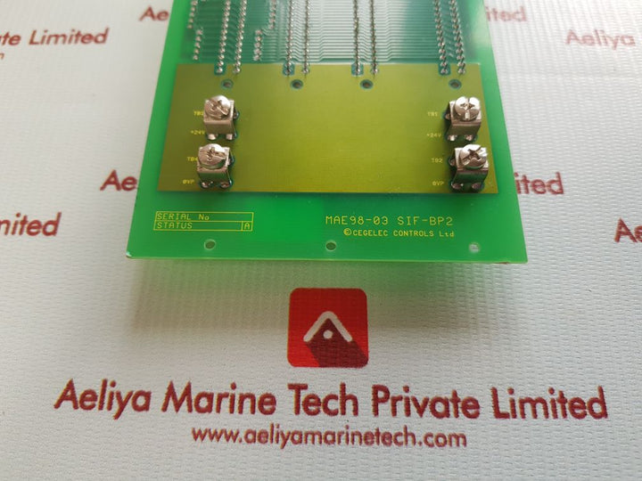 Cegelec Mae98-03 Circuit Board