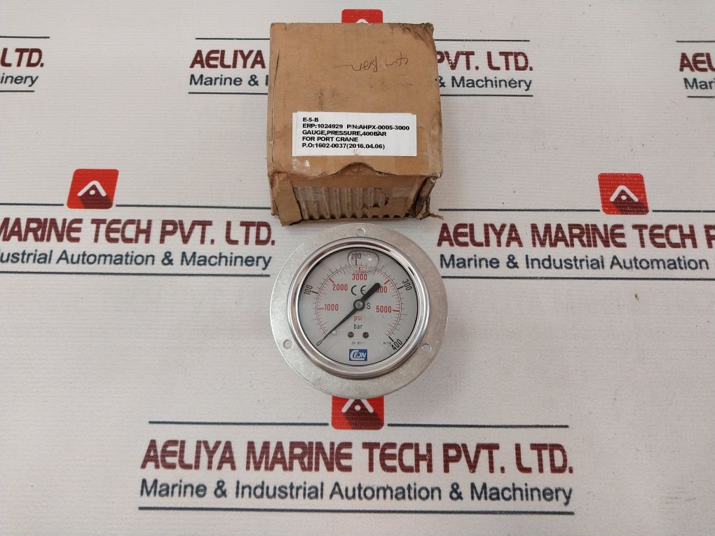 Cejn En 837-1 Pressure Gauge 0-400 Bar