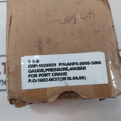 Cejn En 837-1 Pressure Gauge 0-400 Bar