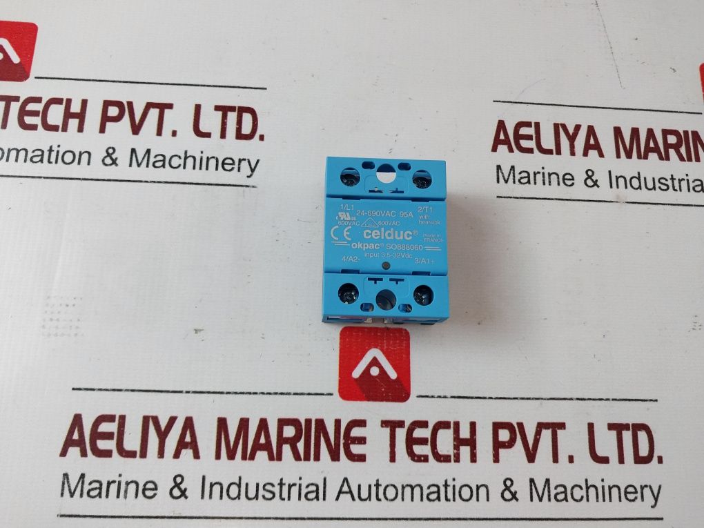 Celduc Okpac So888060 Solid State Relay 24-690Vac 95A