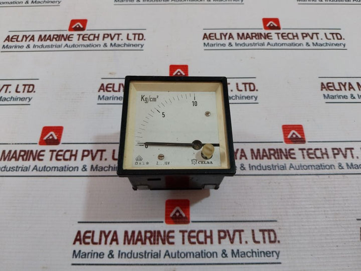 Celsa 0-10 Kg/Cm2 Panel Meter 0-10V