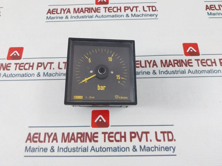 Celsa 0-16 Bar Panel Meter 4...20 Ma