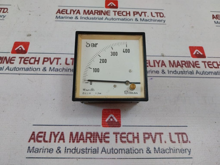 Celsa 0-400 Bar Meter
