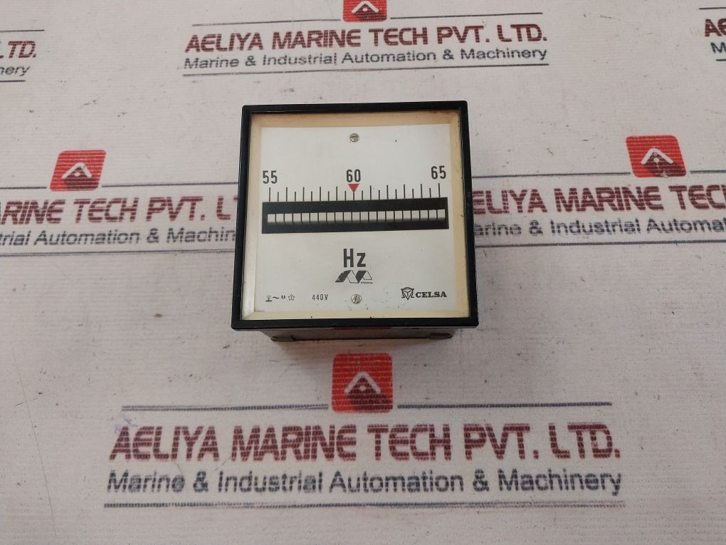 Celsa 55-65 Hz Frequency Counter Meter