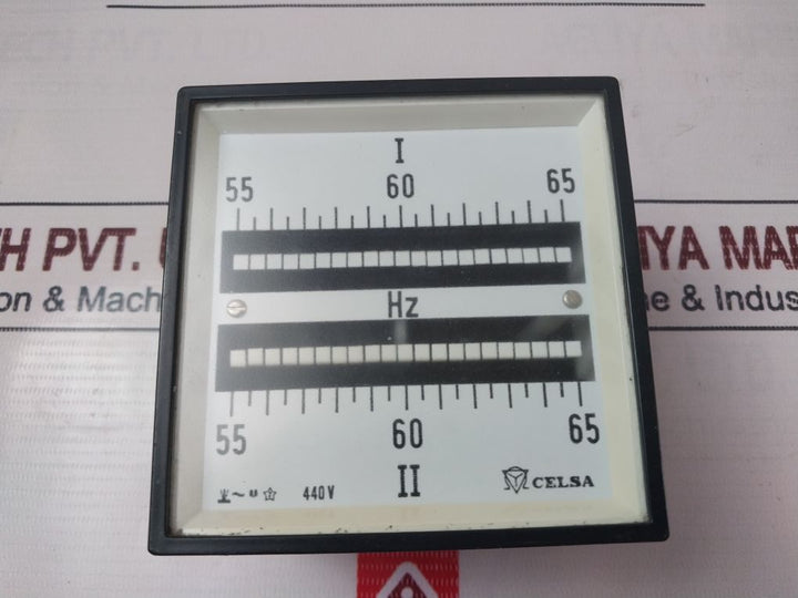Celsa 55-65Hz Frequency Counter Meter