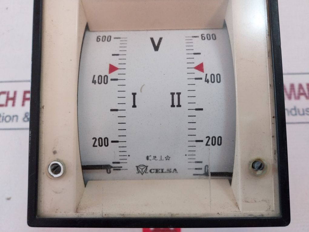 Celsa Voltmeter 0-600V