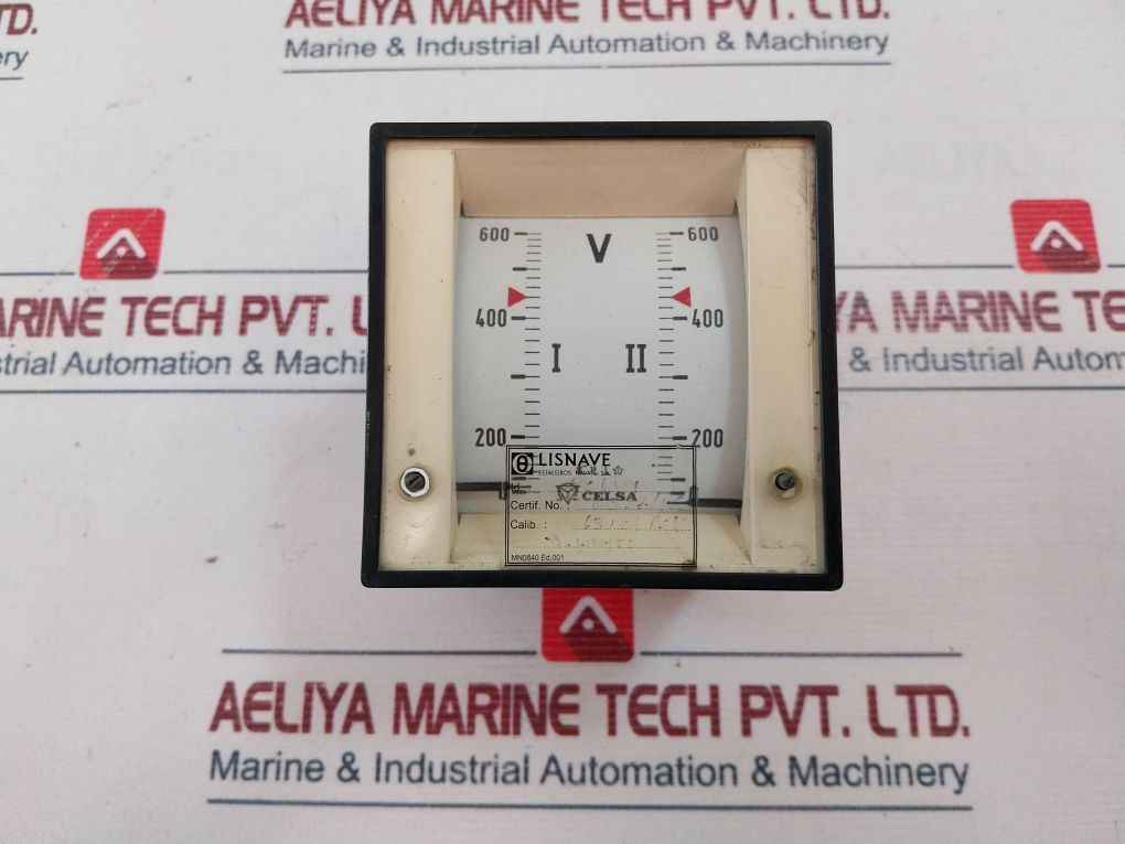 Celsa Voltmeter 0-600V