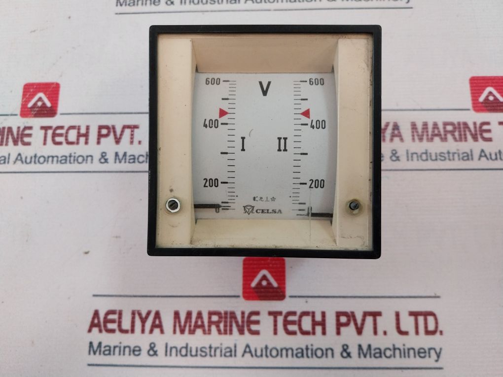Celsa Voltmeter 0-600V
