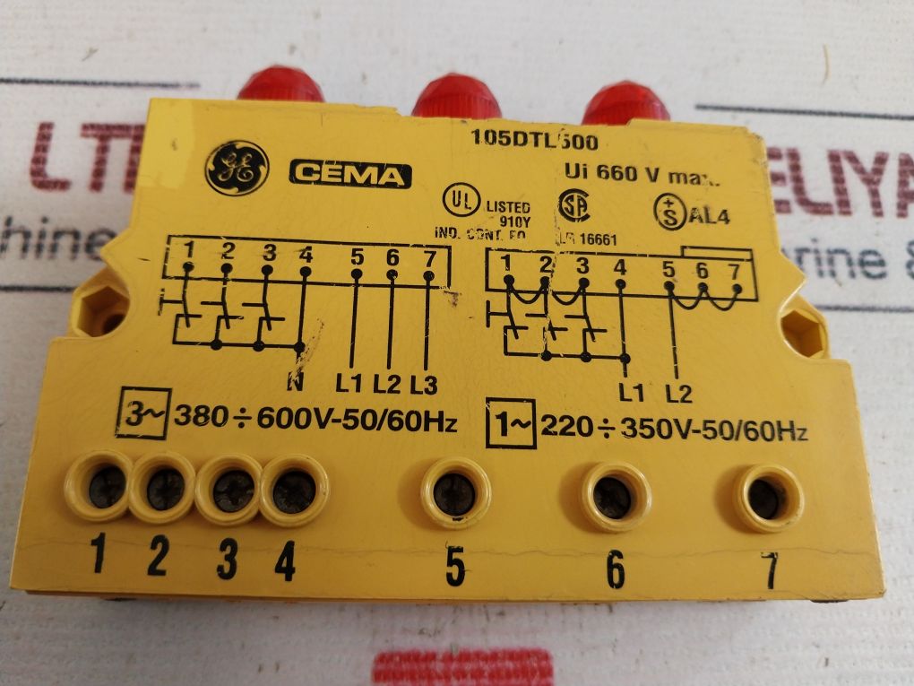 Cema 105Dtl500 Power Supply Signaling Unit