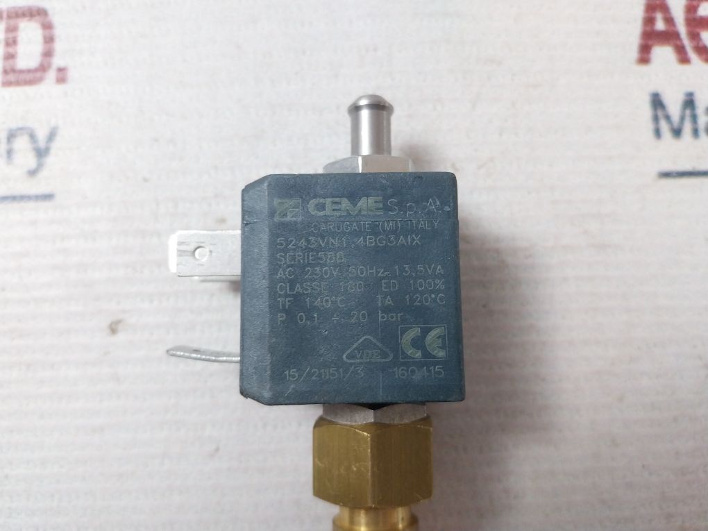 Ceme 5243Vn1, 4Bg3Aix Solenoid Valve
