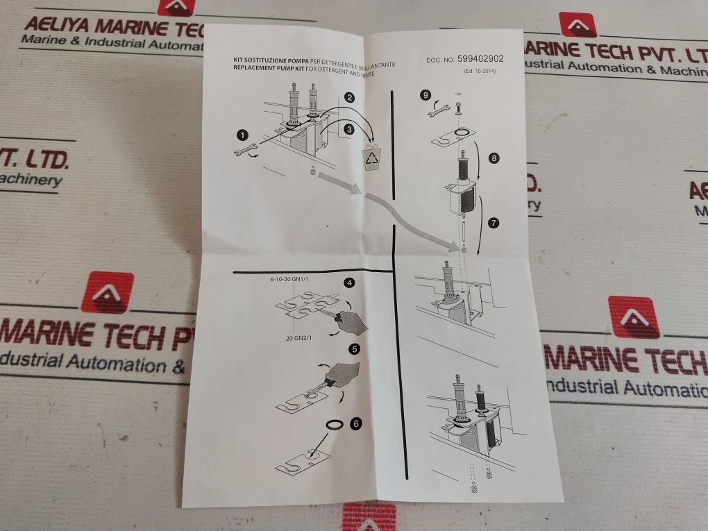 Ceme B46 Vibration Pump Replacement Kit E51220En19240C8