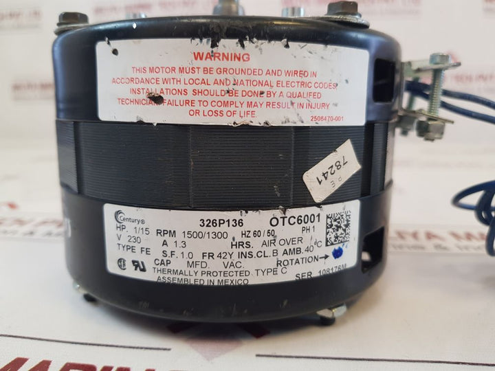 Century Otc6001 Motor