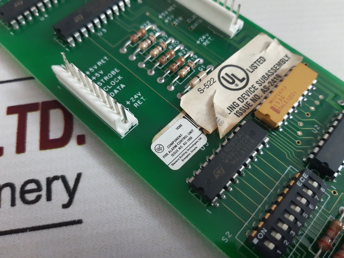 Siemens/Cerberus Pyrotronics Mod-16 Fire Alarm Board Output Driver