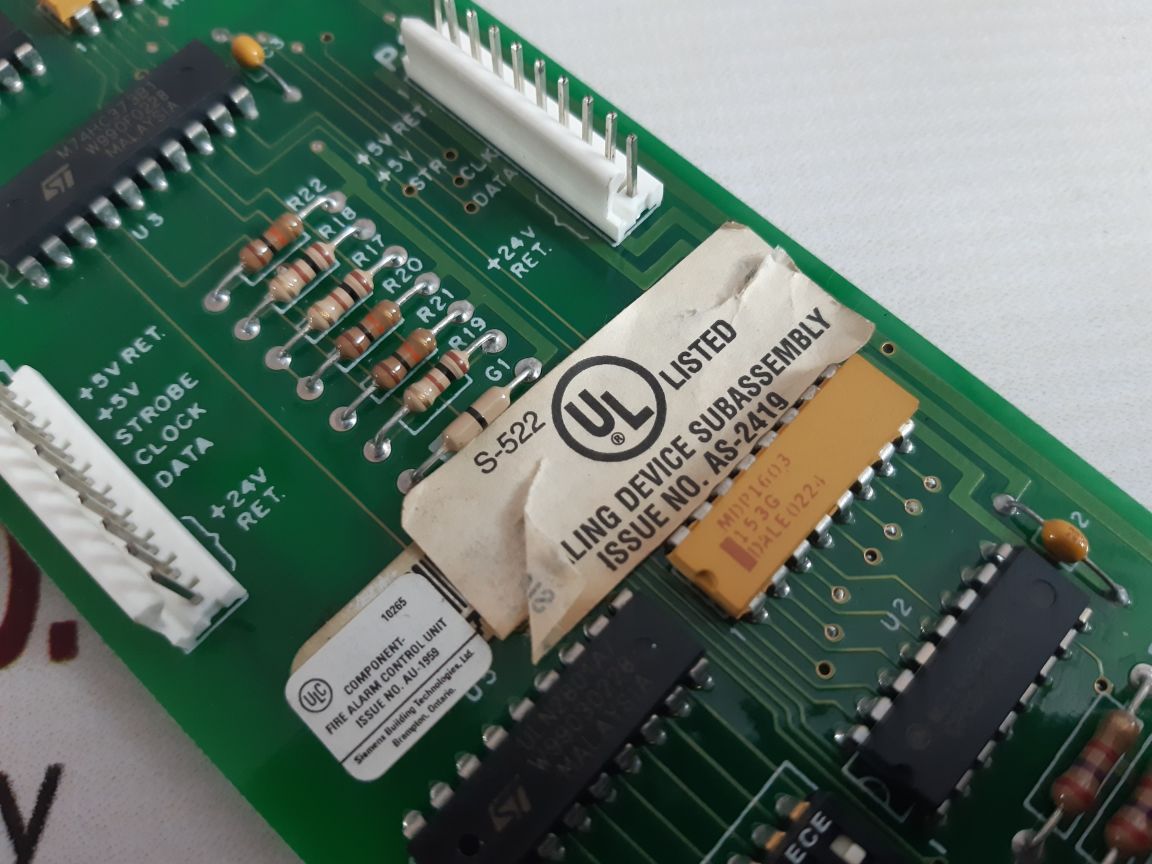 Siemens/Cerberus Pyrotronics Mod-16 Fire Alarm Board Output Driver