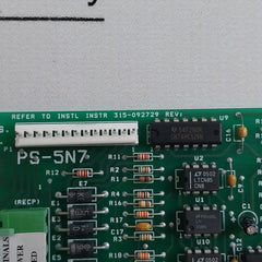 Siemens Cerberus Pyrotronics Ps-5N7 Fire Alarm Control Unit