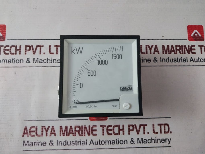 Cewe Cq96 Kilowatt Meter