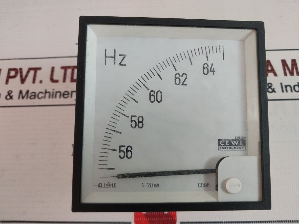 Cewe Cq96 Panel Ammeter 55-65Hz