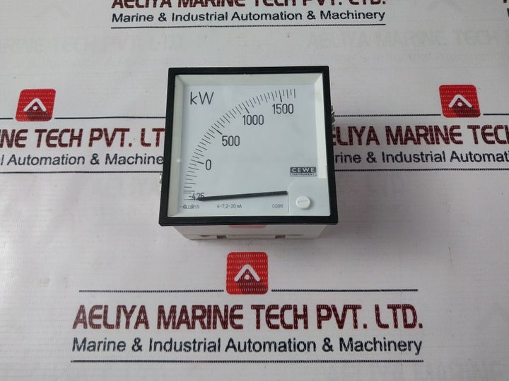 Cewe Instrument Cq96 Ammeter Analog Panel Meter 4-20 Ma