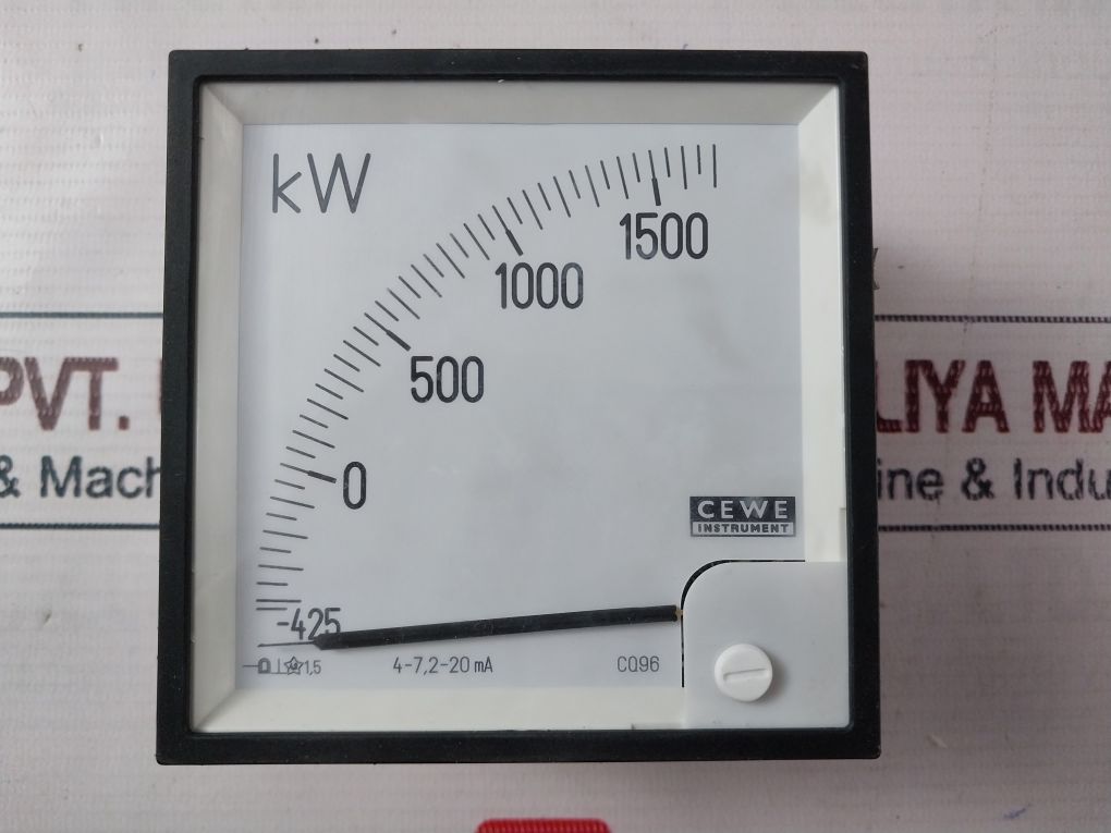 Cewe Instrument Cq96 Ammeter Analog Panel Meter 4-20 Ma