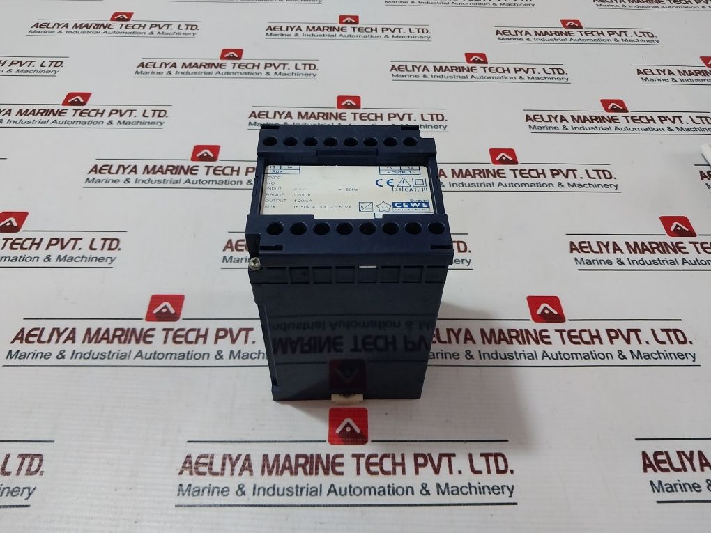 Cewe Instrument Du124 Transducer 600V~ 60Hz
