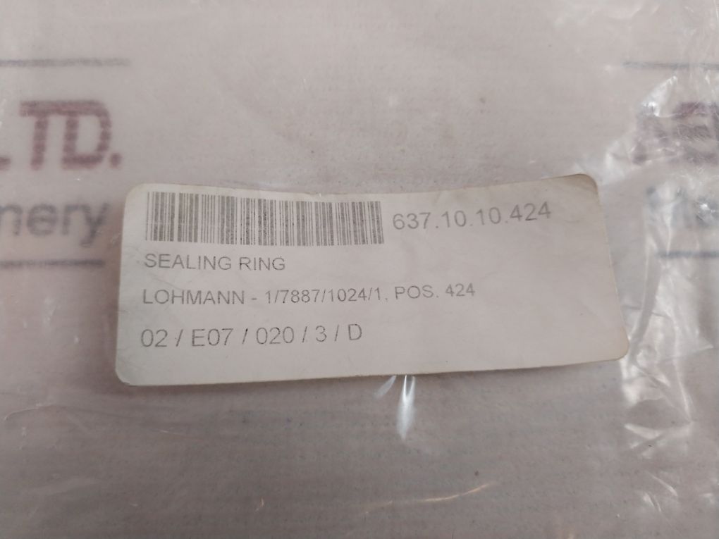 Cfw Fud5 100-125 Sealing Ring