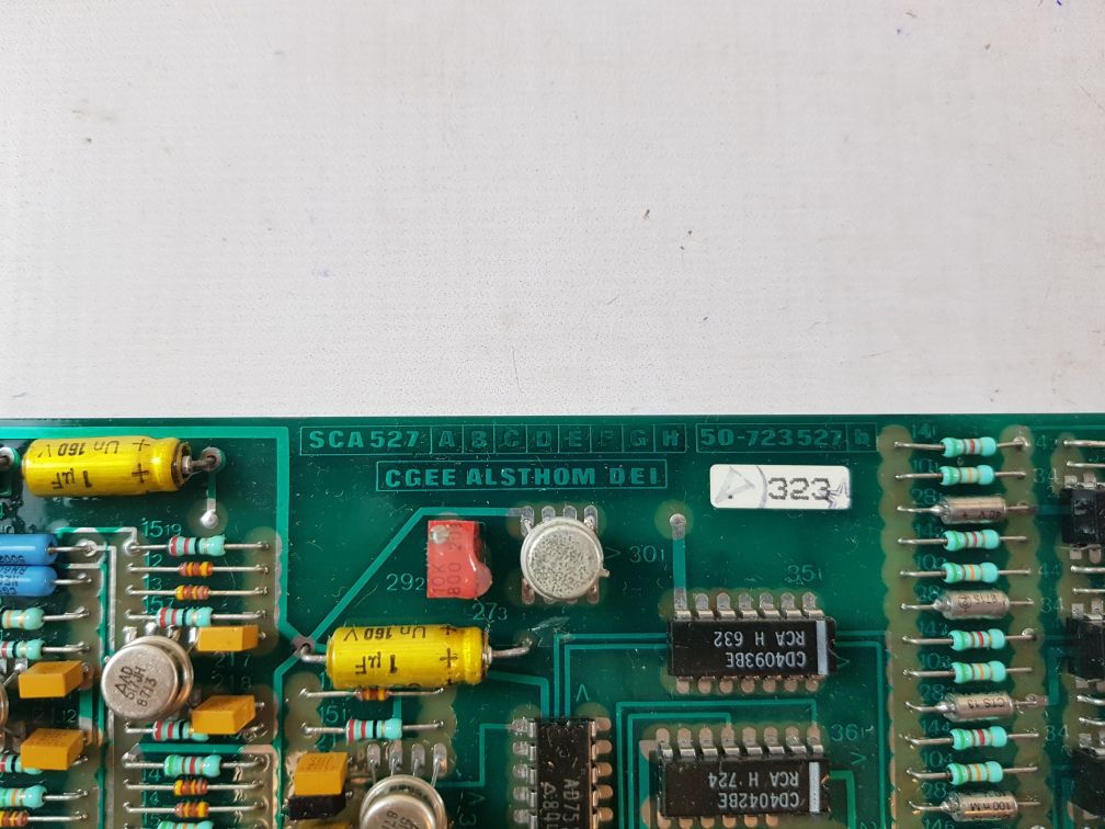 Cgee Alsthom 50-723527 B Card Sca 527