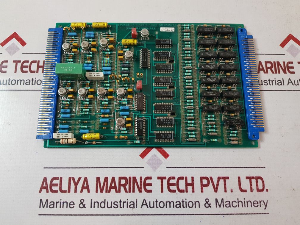 Cgee Alsthom 50-723527 B Card Sca 527
