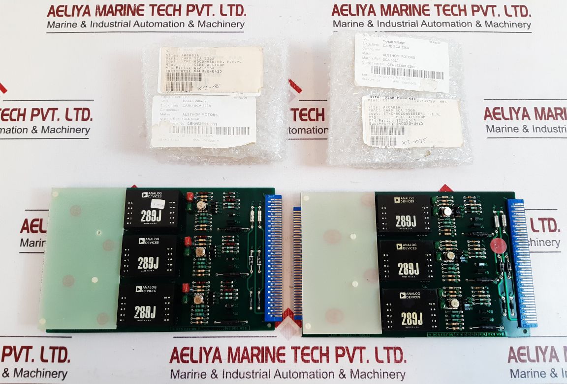 Cgee Alsthom 50.723 536 B Sca 536 A
