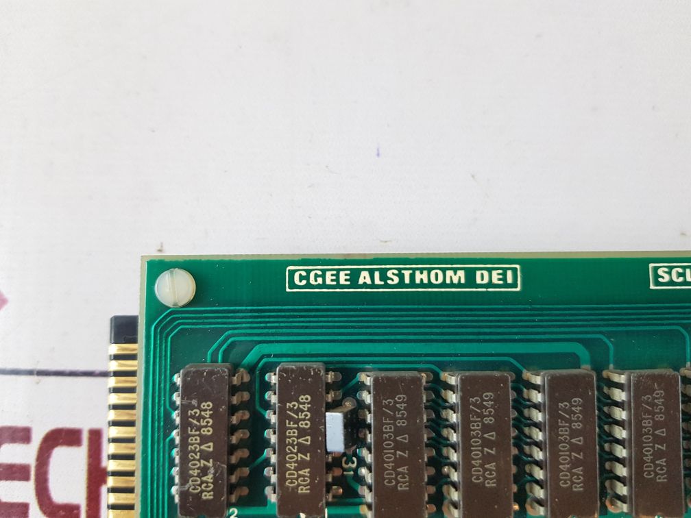 Cgee alsthom 50.724637 b pcb card gen952.001.0305