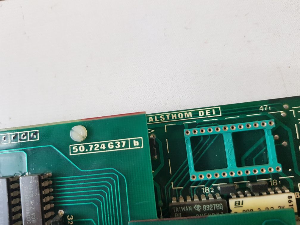 Cgee alsthom 50.724637 b pcb card gen952.001.0305