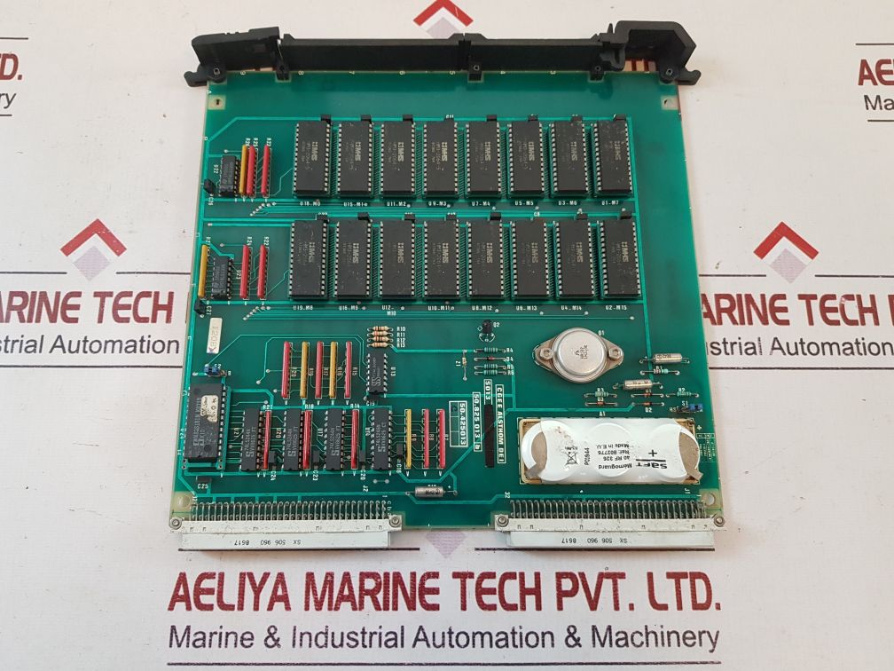 Cgee Alsthom 50.825 013 B Pcb Card S013