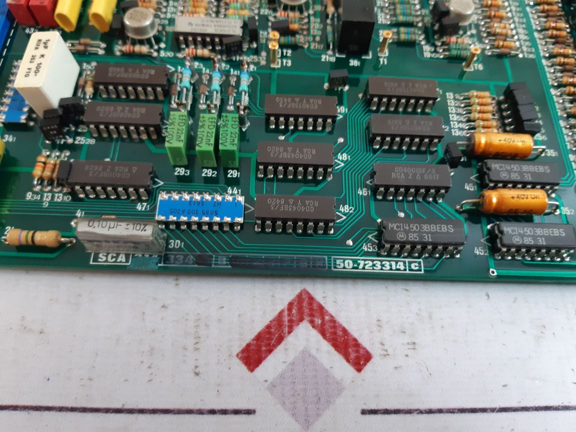 Cgee Alsthom Dei 50-723314 C Card Sca 314