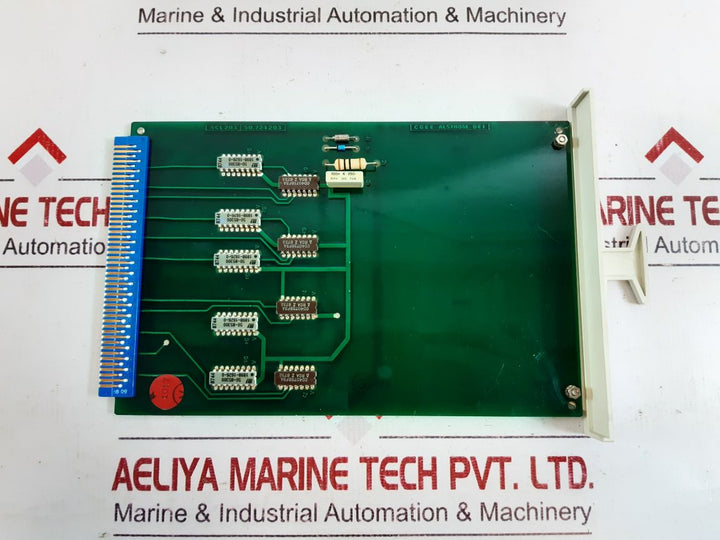 Cgee Alsthom Dei 50-724203 Card Scl 203