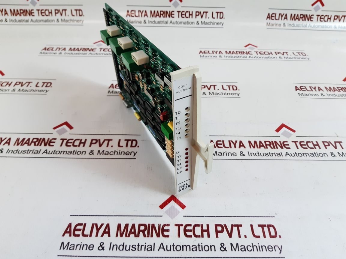 Cgee Alsthom Dei 50-724527 D Card Scl 527B