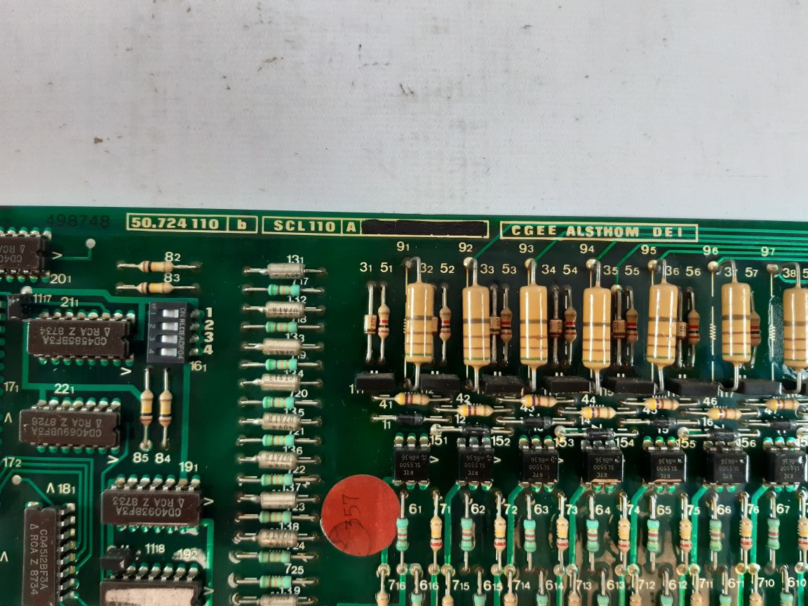 Cgee Alsthom Dei Card Scl 110A