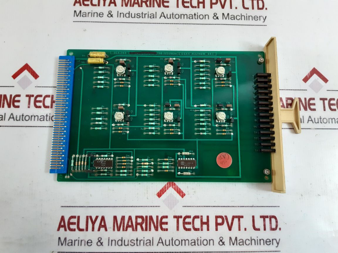 Cgee Alsthom Dei Gen952.001.0291 Card Sca 203