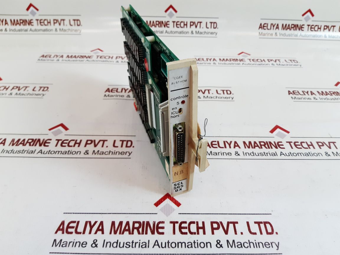 Cgee Alsthom Dei Scl Scl637 Pcb Card 50.724 637 C