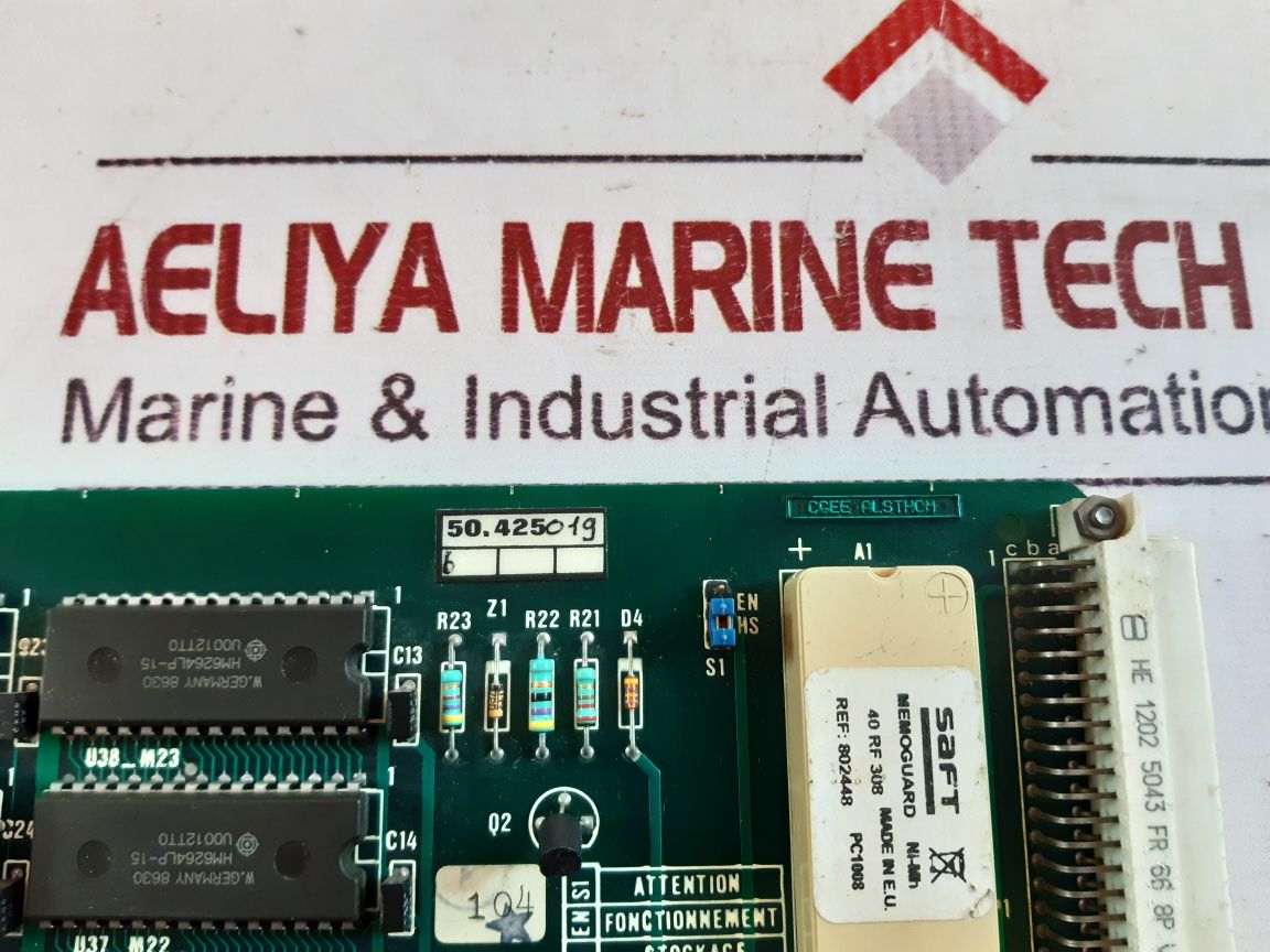 Cgee Alsthom A200187-a Pcb Card S 019