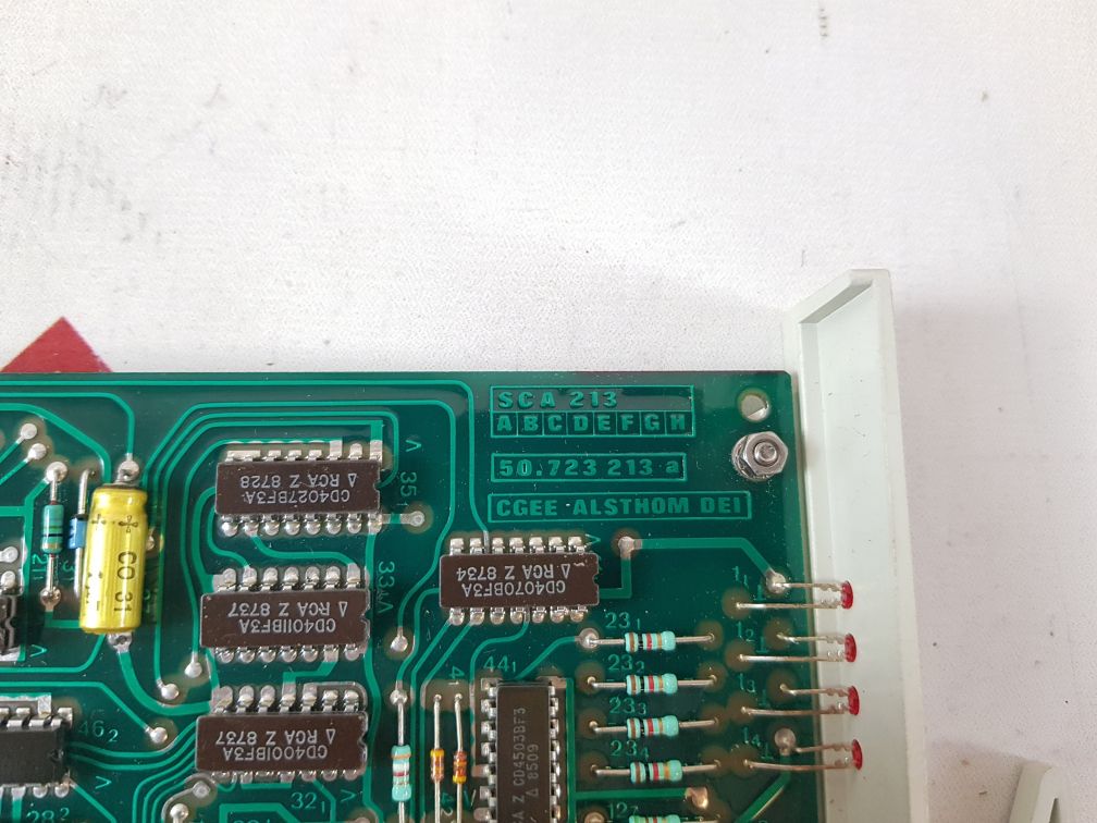 Cgee Alsthom Sca213 Card 50.723 213 A