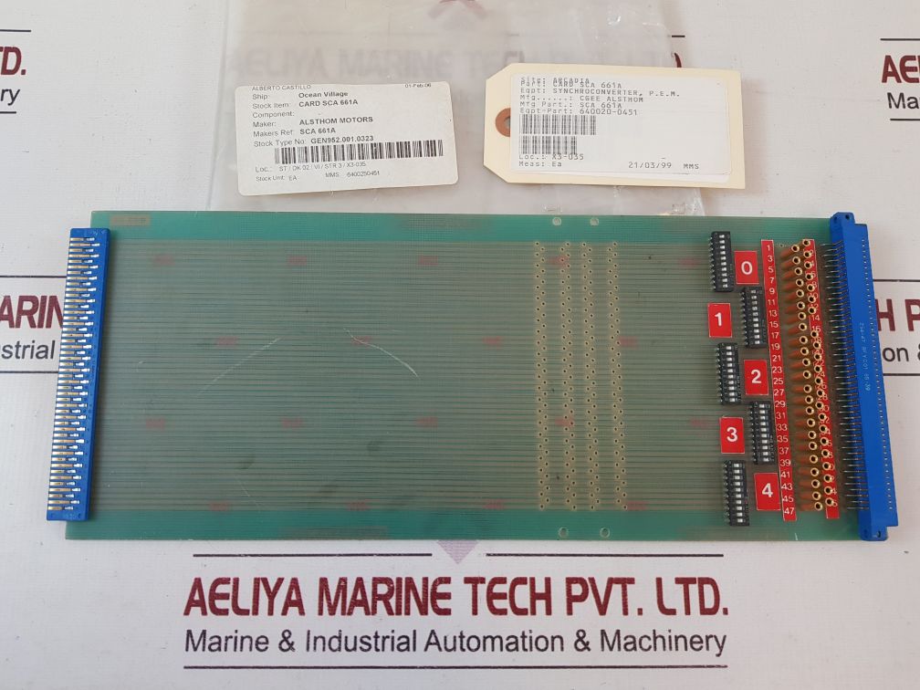 Cgee Alsthom Scl661A

