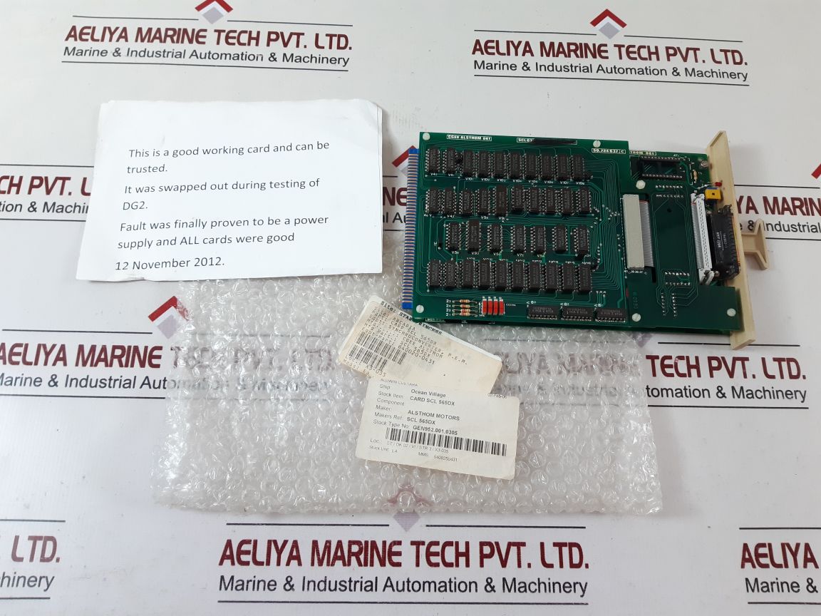 Cgee Alsthom Scl 565Dx Pcb Card