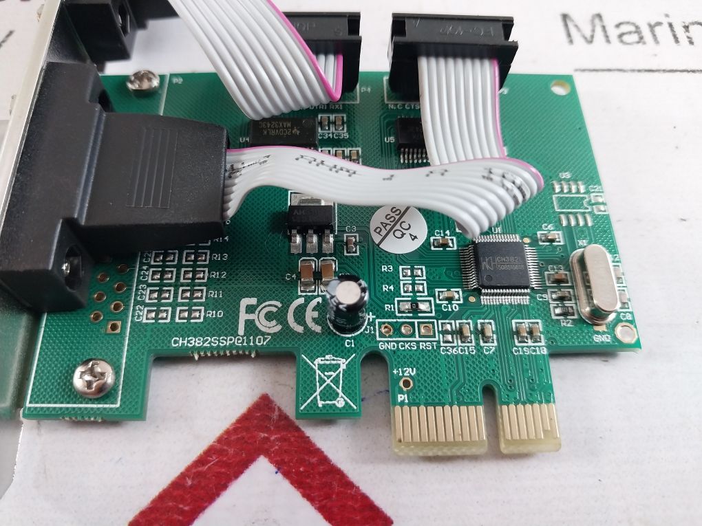 Ch382Ssp@1107 Pci-express Serial Card