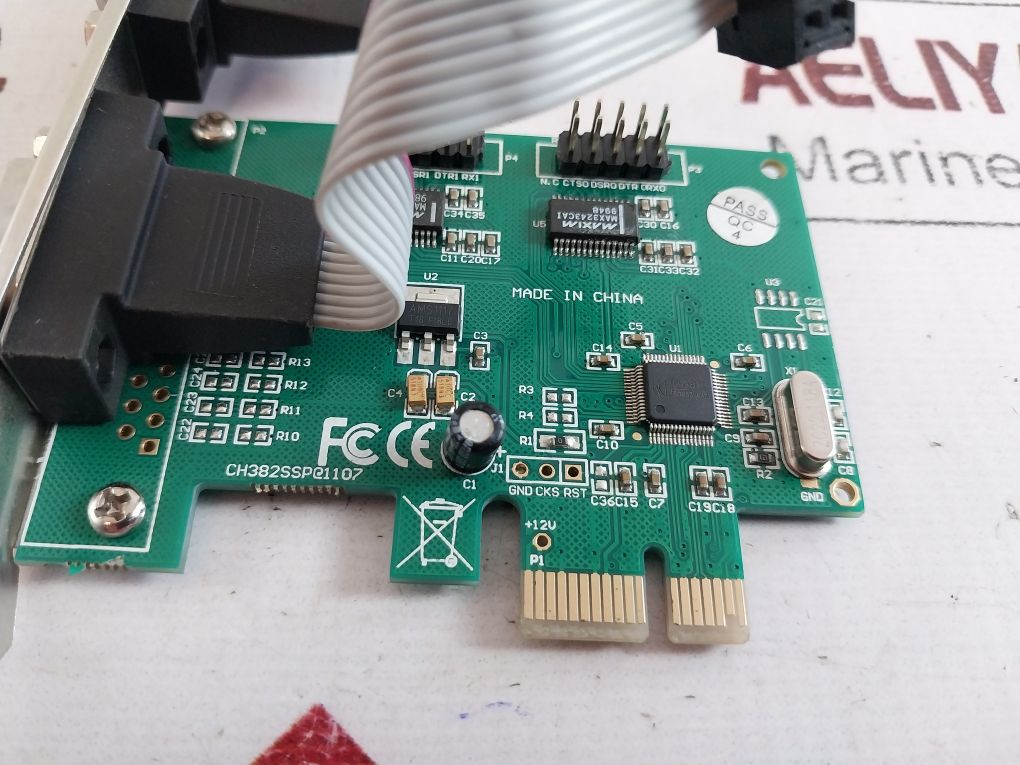 Ch382Ssp@1107 Pci-express Serial Card 