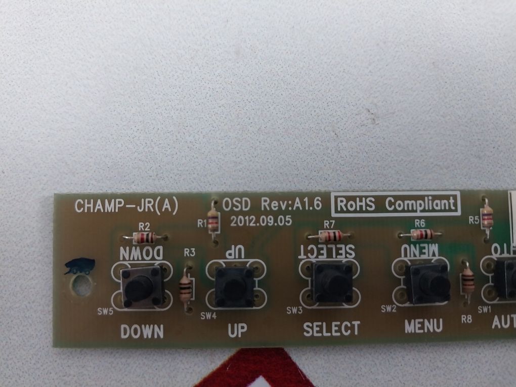 Champ-jr(A) Pcb Card Osd Rev: A1.6